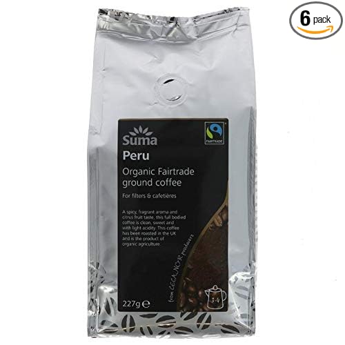 Suma Peru Ground Coffee 227g (Pack of 6)