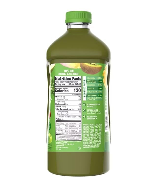 Bolt house Farm Organics 100% organic juice | 52 oz - Elite (Pack of 3 Green Goodness)