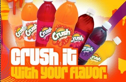 Crush Strawberry 20 Oz Bottle Pack of 24