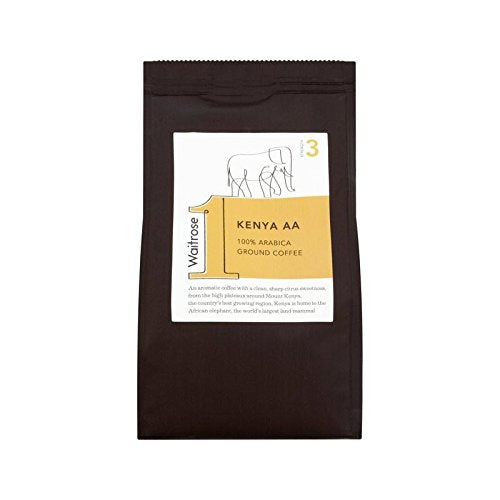 Kenya AA Ground Coffee Waitrose 227g