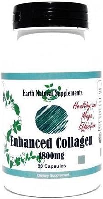 Enhanced Collagen * 180 Capsules 1800mg Enhanced Collagen w/ Amino Acids Bovine Enriched (2 Bottles)