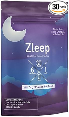 Zleep - Sleep Patches w/Dream Complex and Melatonin