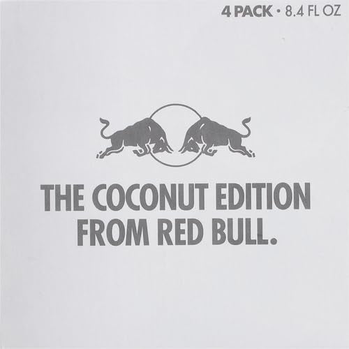 Red Bull Coconut Edition Energy Drink Coconut Berry with 80mg Caffeine plus Taurine &amp B Vitamins 8.4 Fl Oz Pack of 12 Cans