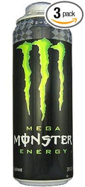 Monster Energy Drink 24oz - 3 Pack
