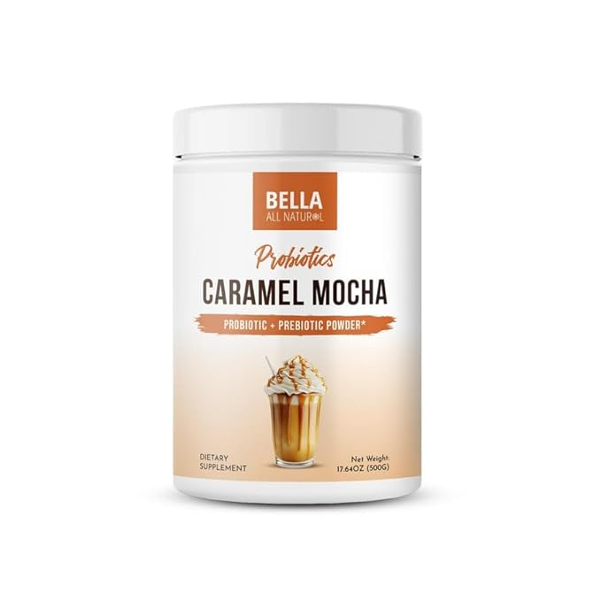 Bella all Natural Probiotic Caramel Mocha Coffee - 500g