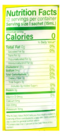 Manila Gold Pure Calamansi Frozen 4 Packs (6 fl.oz/pack) 100% Pure Calamansi Juice. No Sugar or Preservatives.