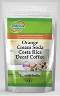 Orange Cream Soda Costa Rica Decaf Coffee (Gourmet Naturally Flavored Whole Coffee Beans) (8 oz ZIN: 561762)