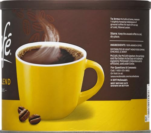 McCafe Breakfast BlendLight Roast Ground Coffee30 oz Canister(Pack of 2)