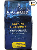 Blacksmith Shop Swedish Skanerost Ground Coffee 12 oz. (2 pack)