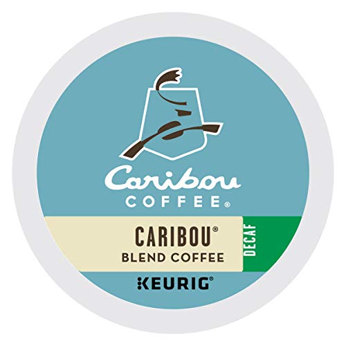 Caribou Coffee Caribou Blend Decaf K-Cup Portion Pack for Keurig K-Cup Brewers 24 Count (Pack of 2)