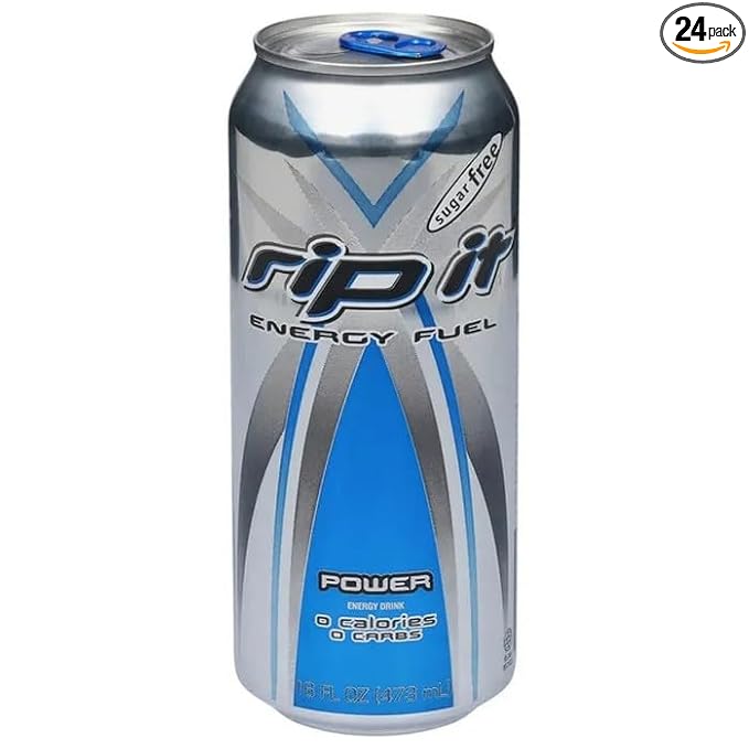 Rip It Energy Drinks Tribute Editions (Power 24 Cans)(Free Sugar)