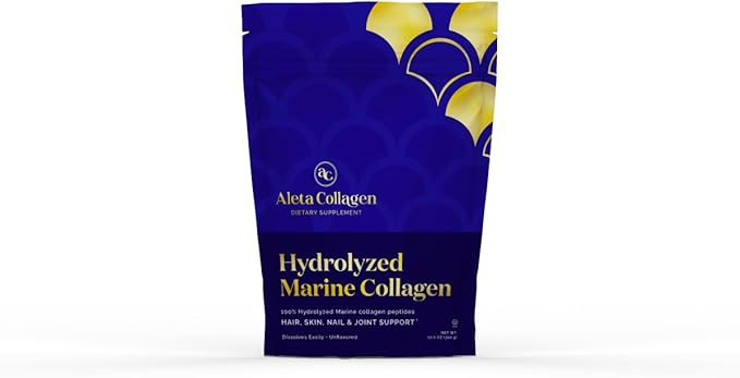 Kosher Marine Collagen OU Pareve. 100% Hydrolyzed Marine Collagen Peptides. (2 Bags)