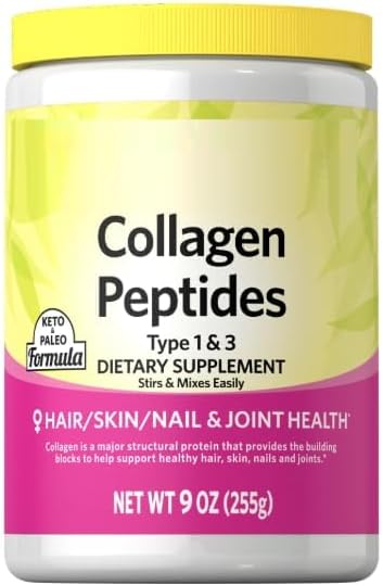 SEDLAV Collagen Peptides Type 1 &amp 3 Dietary Supplement 9 oz Sticker