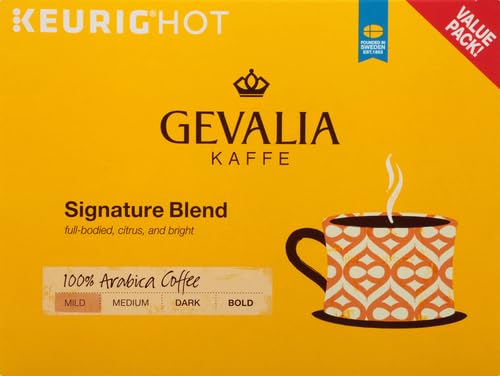 Gevalia Signature Blend Mild Roast K-Cup Coffee Pods (36 Pods)