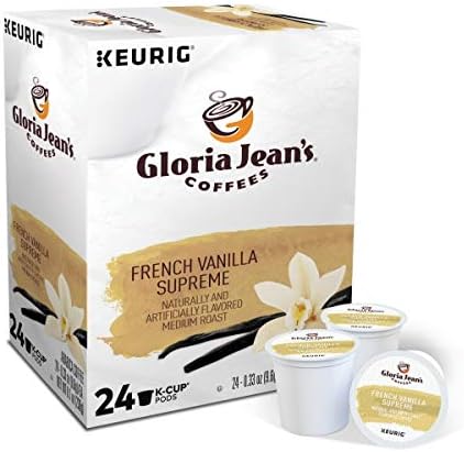 GLORIA JEANS FRENCH VANILLA SUPREME COFFEE K CUP PACKS 120 COUNT