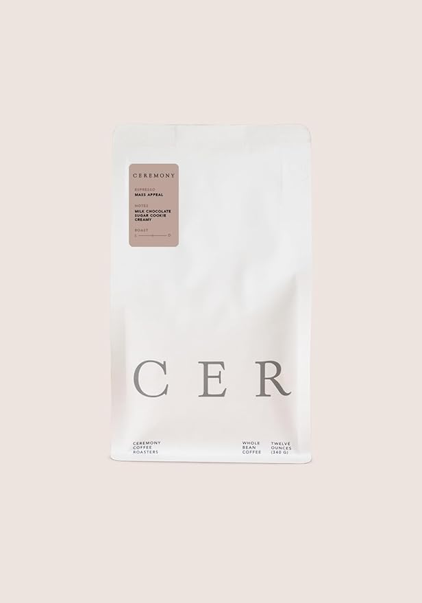 Ceremony Coffee Roasters - Espresso Variety Pack - Specialty Whole Bean Coffee Mass Appeal &amp Destroyer Espresso Blends- 2x12oz Bags (Whole Bean)