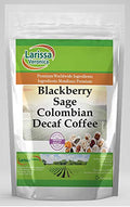 Blackberry Sage Colombian Decaf Coffee (Gourmet Naturally Flavored Whole Coffee Beans) (8 oz ZIN: 559670)