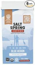 Salt Springs Co Coffee Blue Heron Medium Roast 12 oz (Pack of 6)