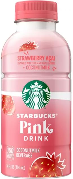 Dunkin' Original Iced Bottled Coffee Drink 13.7 fl oz + King Combos QR Code and (Pink &amp Paradaise (2 pink 1 Paradaise))