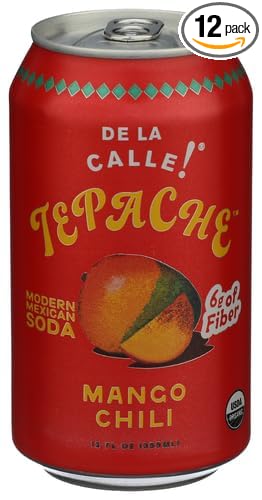De La Calle Tepache Picante Mango Chili 12 fl oz (Pack of 12)