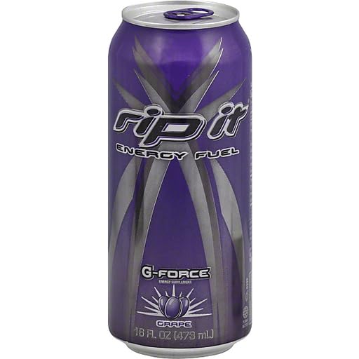Generic G Force Energy Drink 16 fl oz Purple