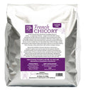 PJ's French Chicory - 5 Pound Bag (Pack of 1) - Coffee Alternative Acid Free Caffeine Free Dark Roast Brew Just Like Coffee Blend Chicory Root with Coffee Coffee Substitute