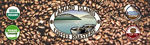 Camano Island Coffee Roasters - Organic Brazil Medium Roast Coffee - Fresh Premium USDA Certified Organic Shade Grown Fair Trade and Ethical