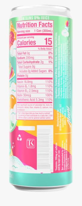Alani Sherbert Swirl (6 Pack) 12 fl oz