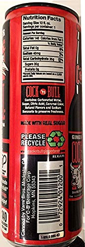 Cock 'n Bull ginger Beer 12fl.oz. (Pack of 16)