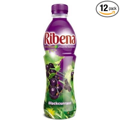 Ribena Ready to Drink Blackcurrant Juice - 12pk x 500ml