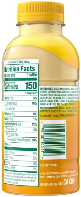 Dunkin' Original Iced Bottled Coffee Drink 13.7 fl oz + King Combos QR Code and (Pink &amp Paradaise (2 pink 1 Paradaise))