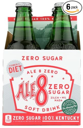 Ale-8-One Diet Soda 4 Pack 48 fl oz (Pack of 6)