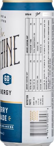 Sunshine Beverages LLC Good Energy Drink Blueberry Lemonade 12 Fl Oz