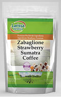 Zabaglione Strawberry Sumatra Coffee (Gourmet Naturally Flavored Whole Coffee Beans) (16 oz ZIN: 559570)