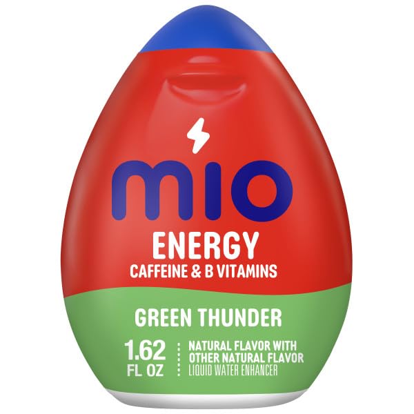 MiO Hydrate &amp Energy - Arctic Grape Black Cherry Green Thunder Lemon Lime and Tropical Fusion. Liquid Water Enhancer Variety Pack
