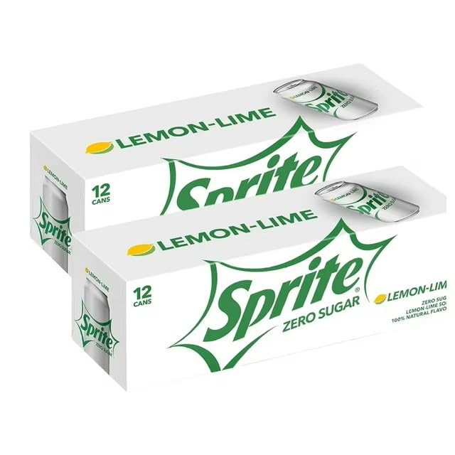 Sprite Zero Lemon Lime Soda 12 Fl Ounce 12 Pk