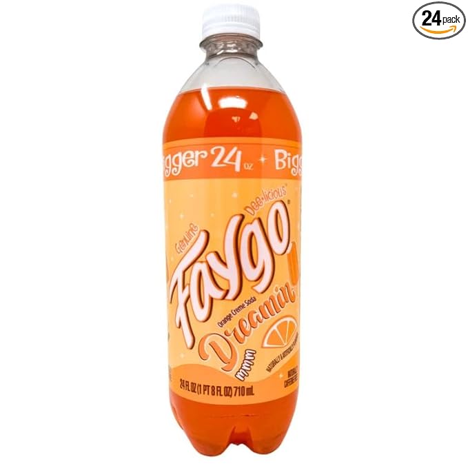 Faygoo Dreamin Orange 24oz (24 pack bottles)
