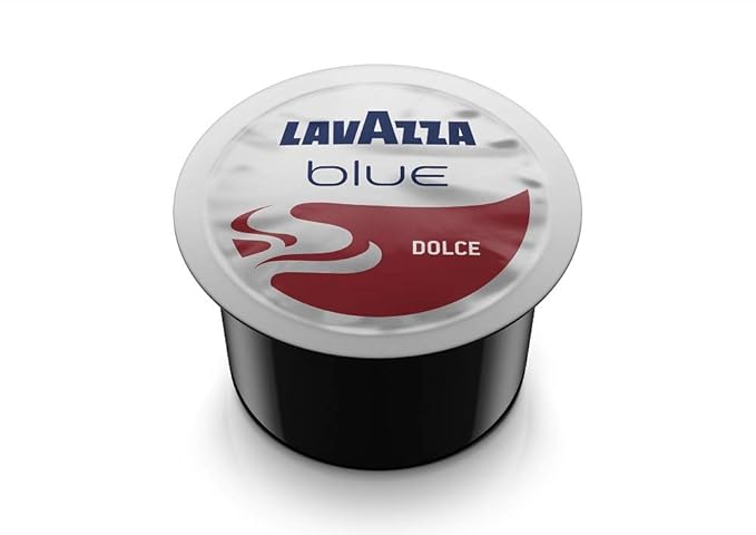 Lavazza BLUE Capsules Espresso Dolce Coffee Blend Medium Roast 28.2-Ounce Boxes (Pack of 100)