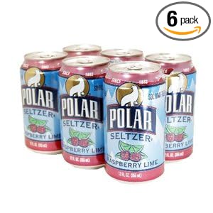 Polar Raspberry Lime Seltzer 12oz cans 4/6pk