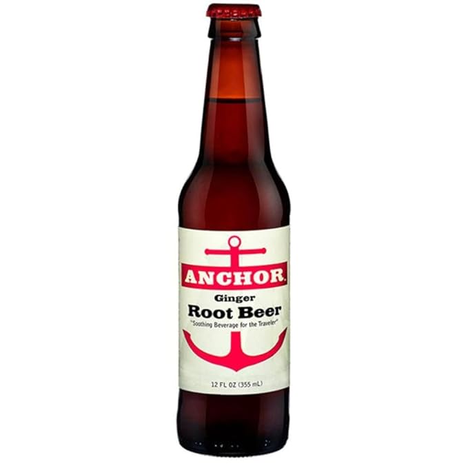 Anchor Ginger Root Beer 12 oz (72 Pack)
