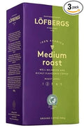 Lofbergs Medium Roast Ground Coffee 17.63oz (3)
