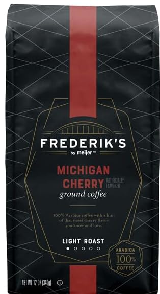 Michigan Cherry Ground Coffee (Pack Of 1 Bag) 12 oz
