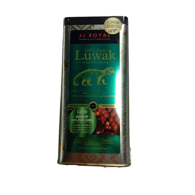 JJ royal 100% Pure Luwak Signature 100 grams