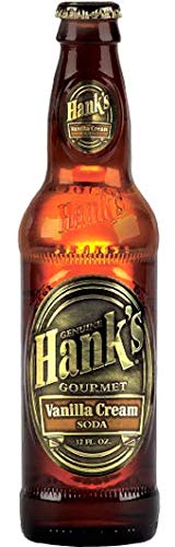 [Pack of 12][4 Flavor] Hank's Gourmet Sodas Variety Pack (Root Beer Orange Cream Vanilla Cream Wishniak Black Cherry) - 12 Fl Oz