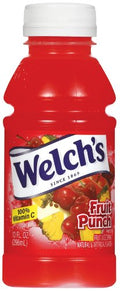 Welch's Juice Drink Fruit Punch 10 Ounce (Pack of 24)