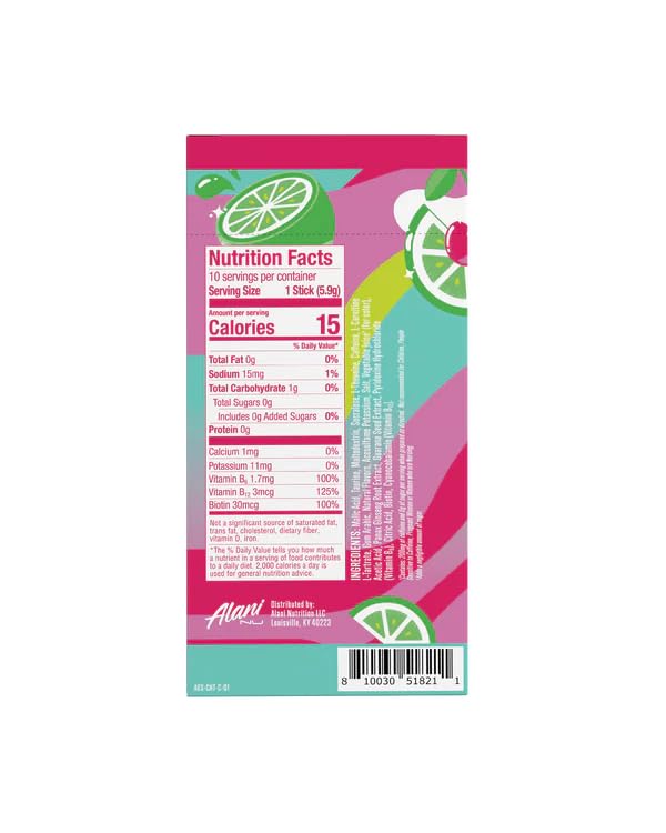 Alani Energy Drinks Mix Variety Pack (Pack of 20) | Pink Slush &amp Cherry Twist | Sugar-Free Low-Calorie Energy Boost Drink | Product delivered exactly as depicted in the images