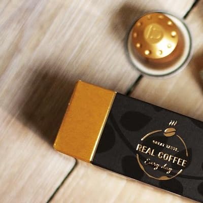 ‘San Marino’ Organic Italian Lungo for Nespresso | 100 Organic Aluminum Capsules | Eco-Friendly Medium Roast | 100% Nespresso Compatible Pods | Fairtrade