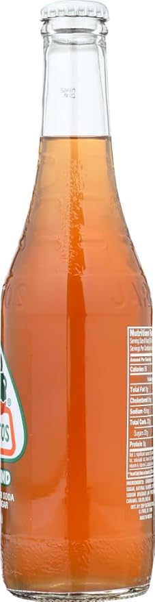 Jarritos Tamarind Soda 12 Oz Glass Bottles - 24 Pack