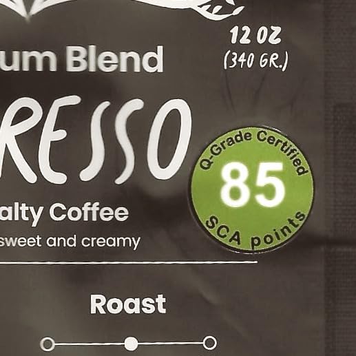 New Orgaanika Andes Espresso Blend | Gourmet Fine Ground | Medium Roast | Specialty Organic Best for Moka Pot &amp Espresso Brewing | Pack of 20 (12 oz. bags best for restaurants and coffee shops)