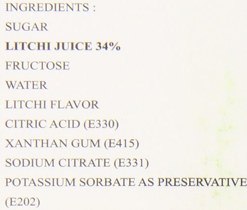 Possmei Flavored Syrup Litchi 5.5 Pound